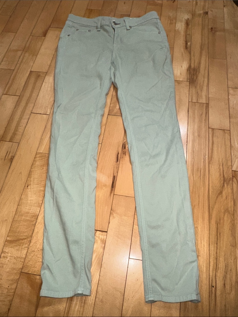 rag & bone Mint Green Slim Jeggings